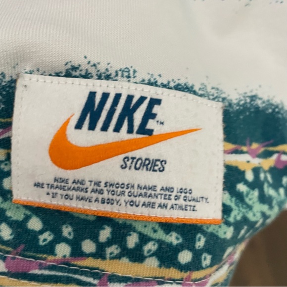 Nike Tee Shirt Stories Max 90 Retro Streetwear Crewneck Green Purple Yellow - Picture 12 of 15